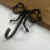 Customized Gold Bowknot Wall Hook for Coats, Hats, and Bags