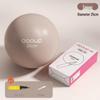 25cm Pilates Ball for Pelvic Floor & Postpartum Yoga, Includes Pump, Enhances Buttocks