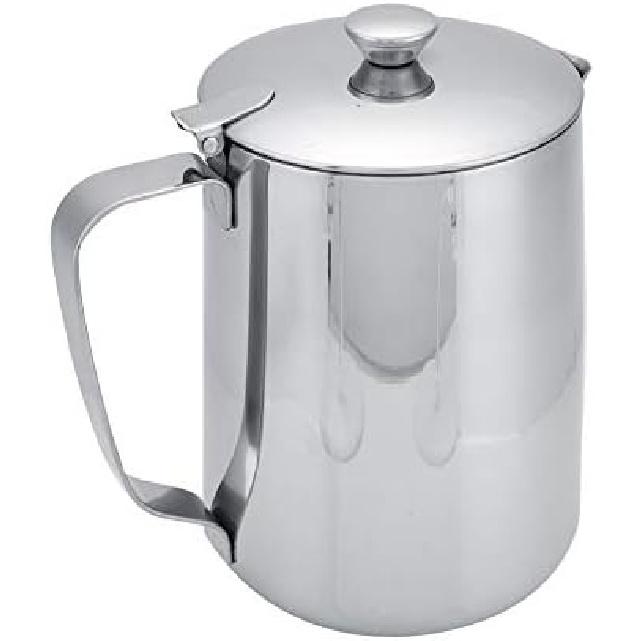 Milk Frothing Pitcher 350ml 600ml 900ml 1500ml 2000m(12oz 20oz 32oz 50oz 66oz) Steaming Pitchers Stainless Steel Milk Coffee Cappuccino Latte Art