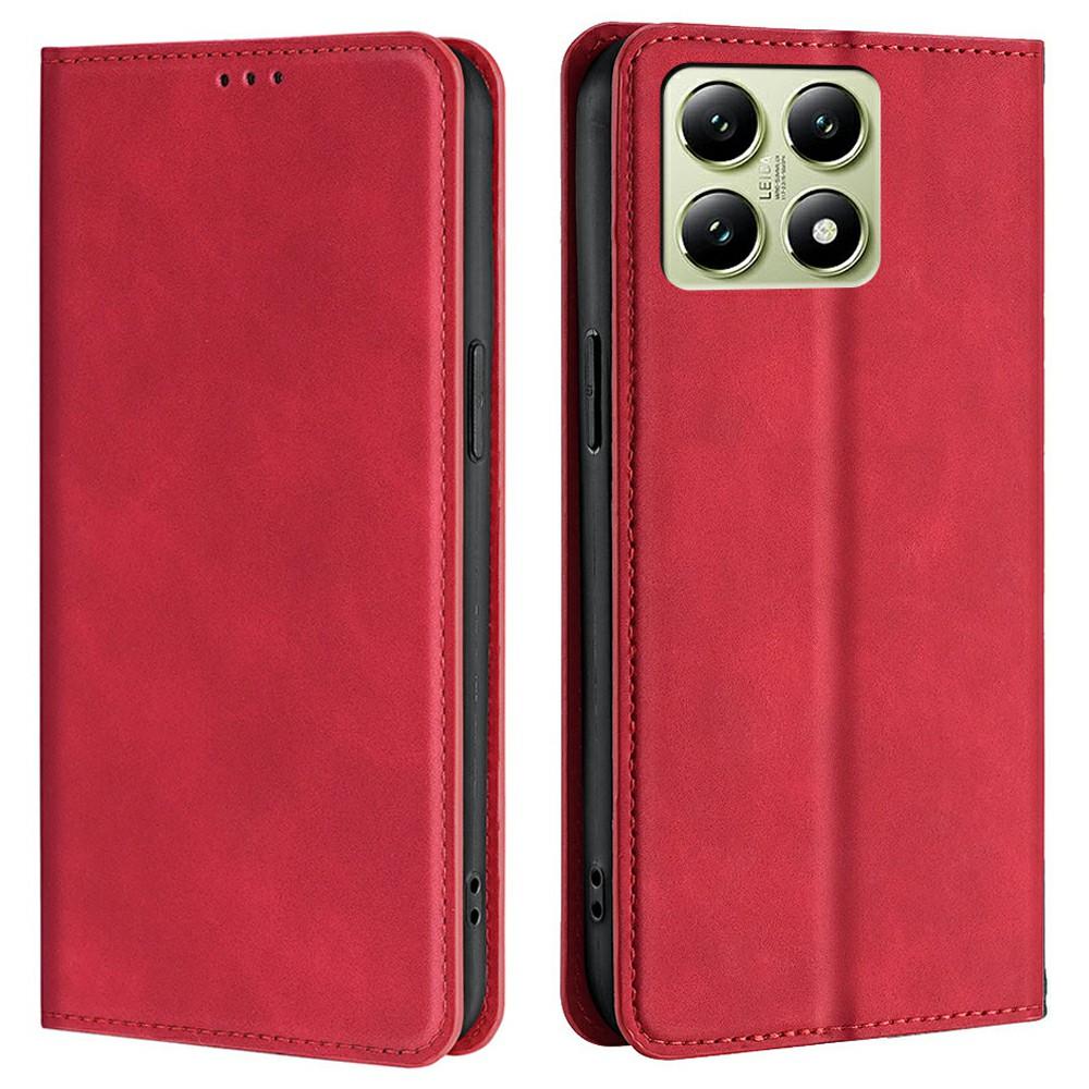 For Xiaomi 14T Case Card Holder PU Leather Magnetic Closing Phone Cover