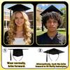 Soft Felt Flexible Plastic Grad Cap Headband Insert, Hairstyle Protection for Graduation Hat Placement