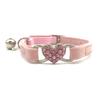 Collari per Cuccioli con Campanellini a Forma di Cuore Collari di Identificazione Collana per Animali Domestici Articoli per Animali Domestici
