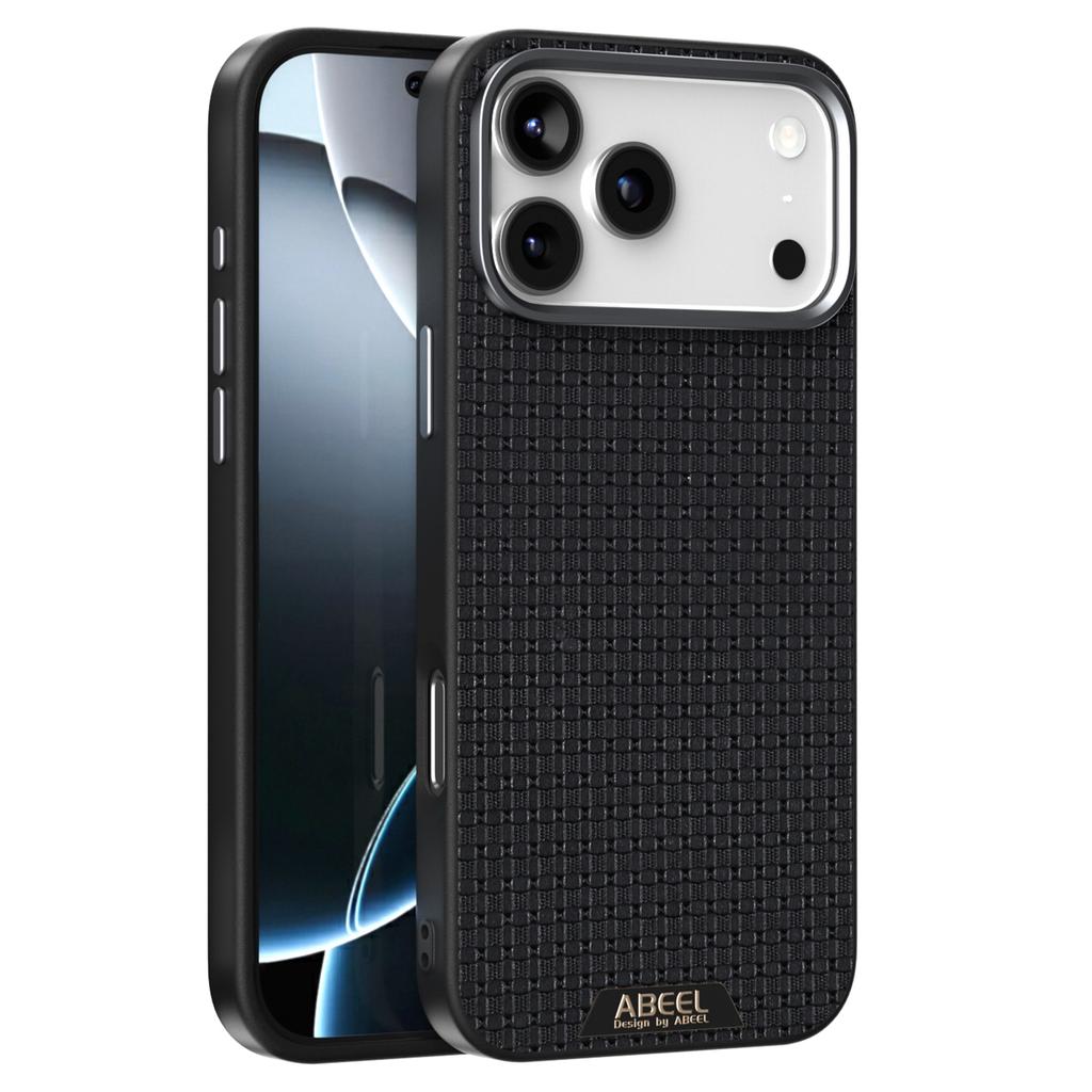 ABEEL For iPhone 17 Pro Max Case Compatible with MagSafe Textured Micro-Embossing Back Cover