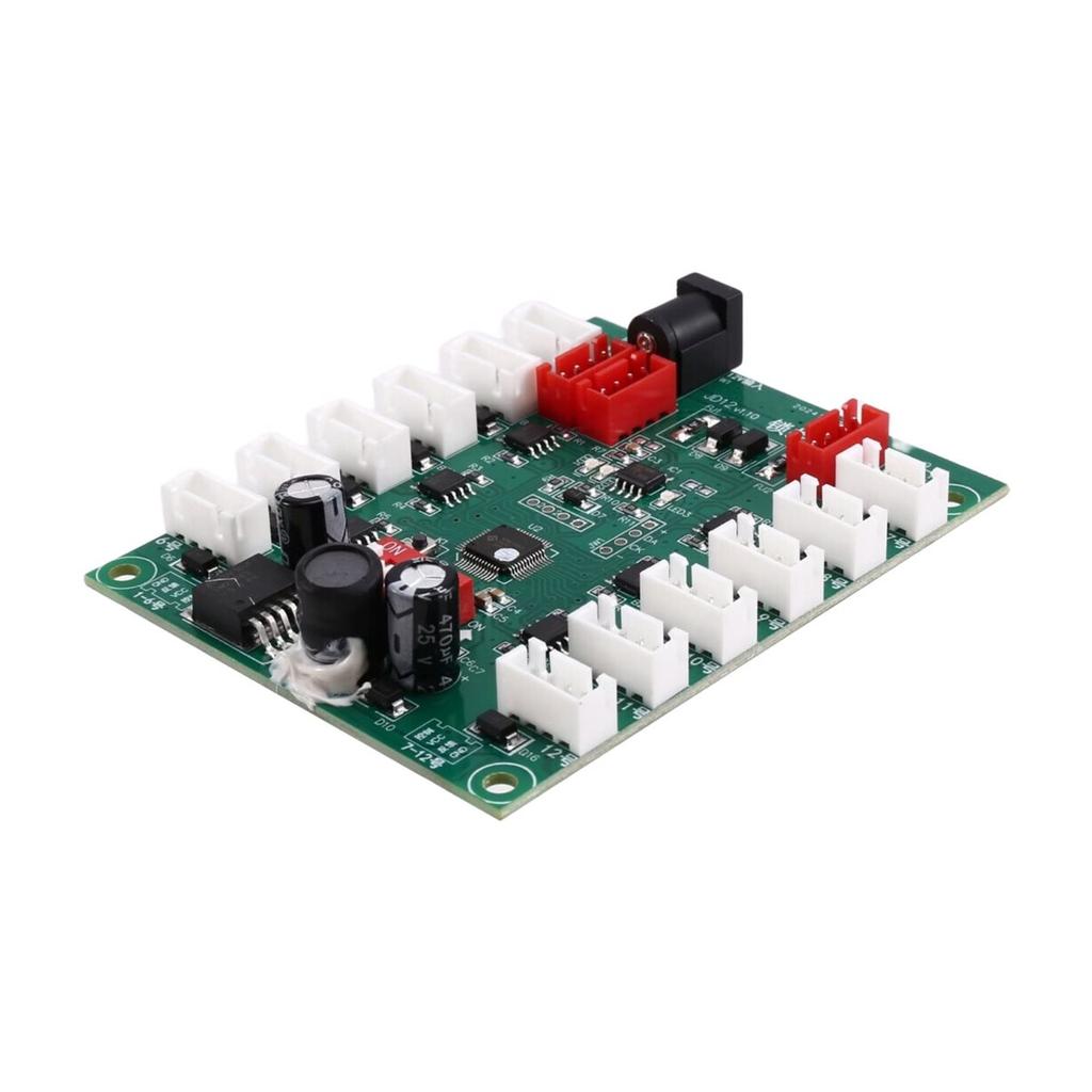A89X Smart Locker 12-Way Control Board 485 Communication Express Locker Lock Control Board for Electromagnetic Locker