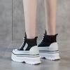Thick-soled hollow white shoes summer new women's shoes breathable and lightweight casual shoes heightening sports women's shoes