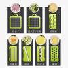 Creative Potato Grater Vegetable cutter Portable multi-functional vegetable cutter for home kitchen