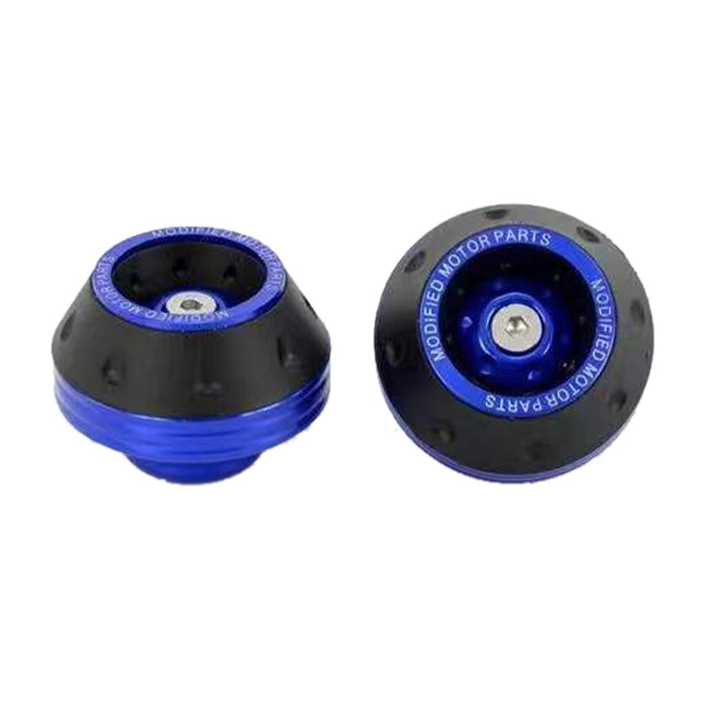 2 ks Alloy Universal Motocykly Padací Protector Nevýbušná přední vidlice Posuvníky