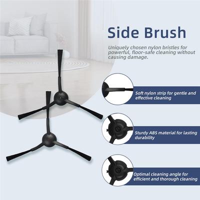 Promotion!For Everybot Q3 Plus / Q3, TESLA AI300 PLUS Main Side Brush Vacuum Cleaner Accessories