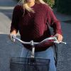 Lässige vielseitige Woll-Langarmtops und Pullover für Damen Herbst und Winter 2025