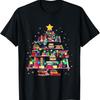 Library Tree Love Reading Books Nerd Teacher T-Shirt