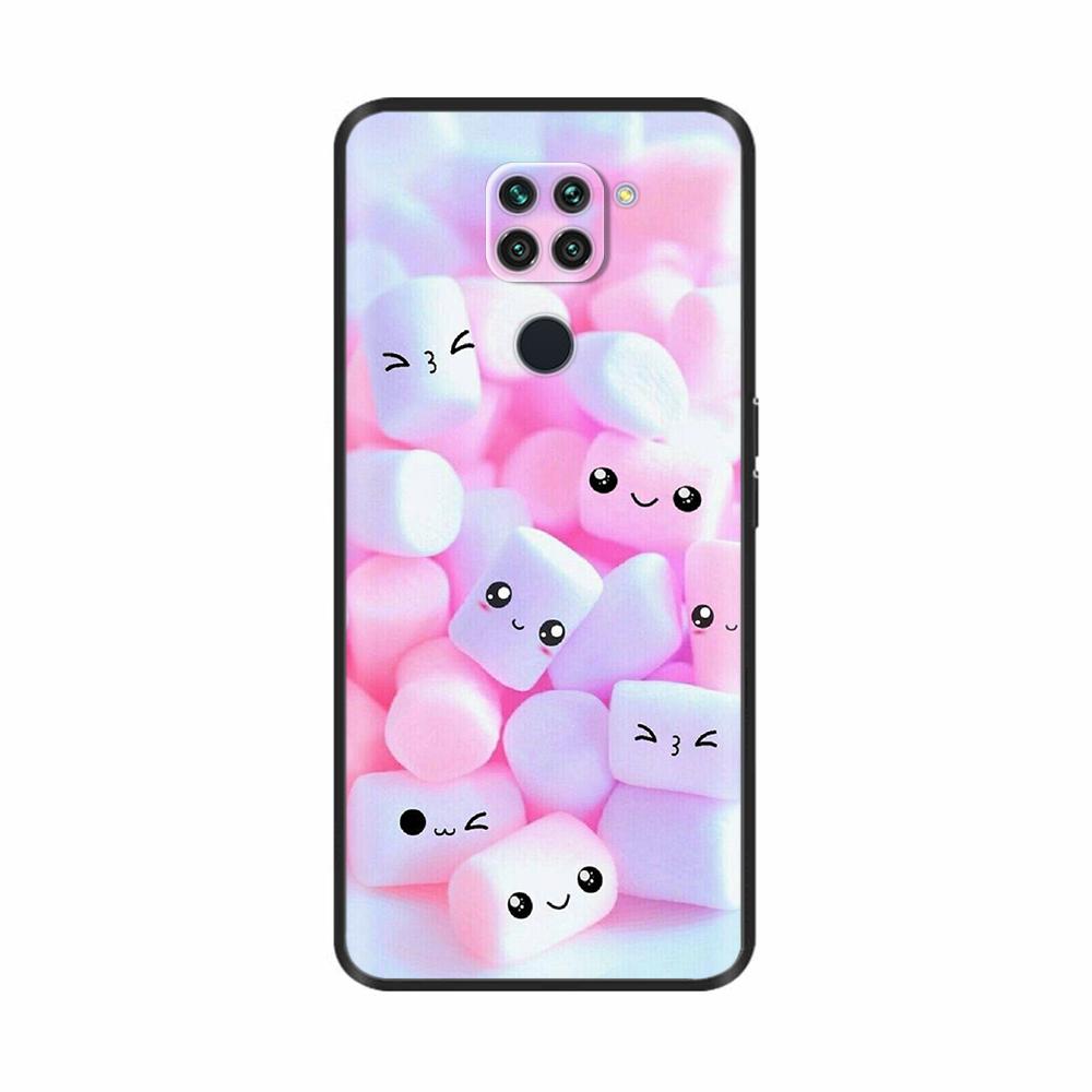 Case For Xiaomi Redmi Note 9 Case Soft Black Silicon Back Cover For Redmi Note9 Cover Redmi Note 9 Case Funda Coque Bumper Shell