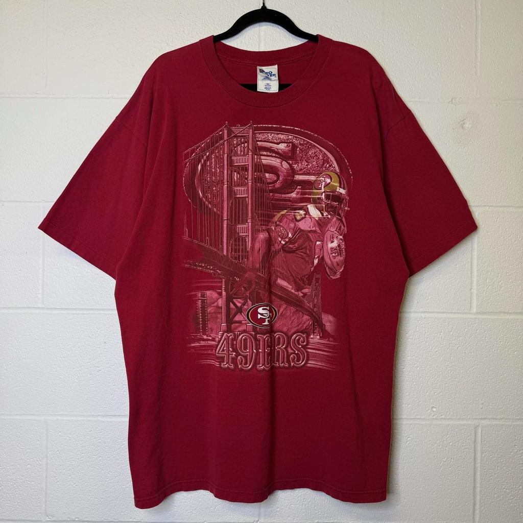 90’s San Francisco 49ers T Shirt Sz 2XL A9769 Vintage NFL Football Pro Player