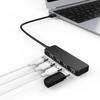 USB 2.0 Ultra-thin USB 2.0 Multi-USB 4 Port Splitter Hub Adapter Dock Expander PC Laptop Computer Accessories