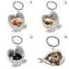 Creative Acrylic Angel Wing Car Hanging Ornament For Home And Holiday Decoration