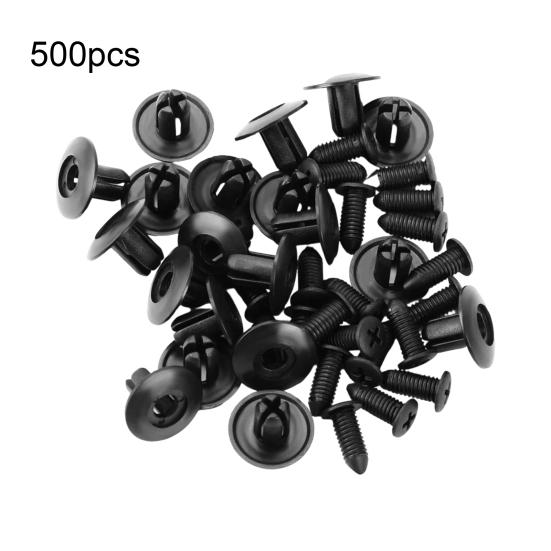Car Fender Liner Retainer Clips Corrosion-Resistant Universal Easy To Install Splash Shield Fender Liner Rocker Molding Retainer Clips
