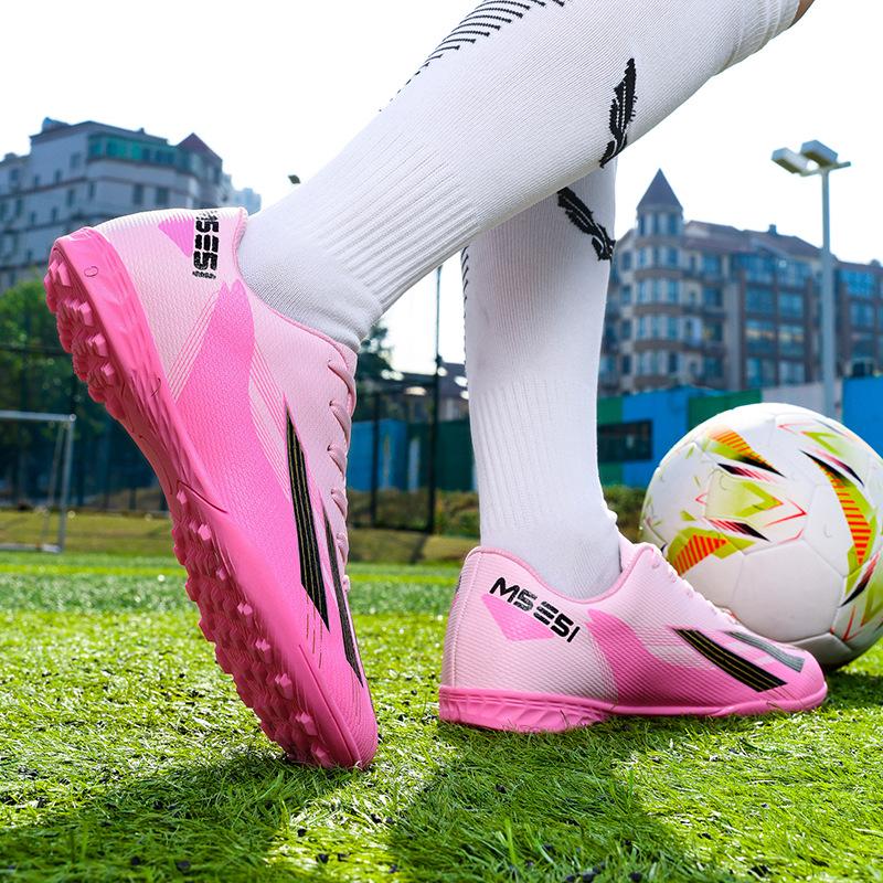 Cristiano Ronaldo European Cup, adult professional competition football shoes, boys and girls, children's long broken nails, youth sneakers