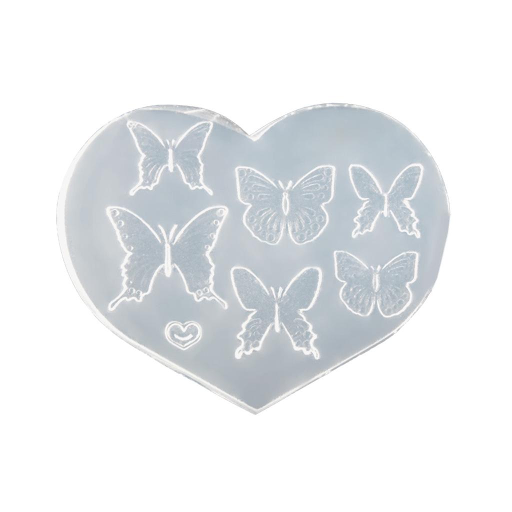 Silicone Nail Carving Molds Nails Stencils DIY UV Gel Manicure Tools Silicone Stamping Nail Art Molds Silicone Material