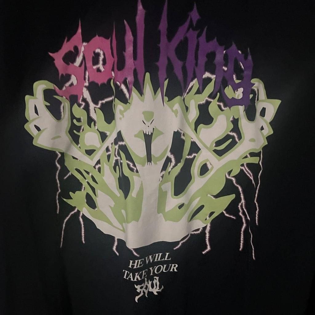 One Piece Brook Soul King Graphic T-Shirt Unisex T-Shirt L