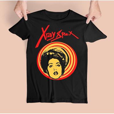 Sale Rare Xray Spex Band For Fans Cotton Black S 5Xl T Shirt