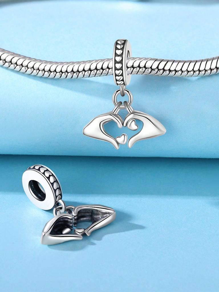 Charms Plata Copper Colors Blue Crown Star Beads Charmpendant For Original Bracelet For Women Diy Jewelry Love Gift