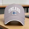 Finland Finnish Flag Suomi Graphic Casual Baseball Cap  Outdoor Sports Hip Hop Hats Spring Wholesale Unisex Adult Yk Baseball Caps