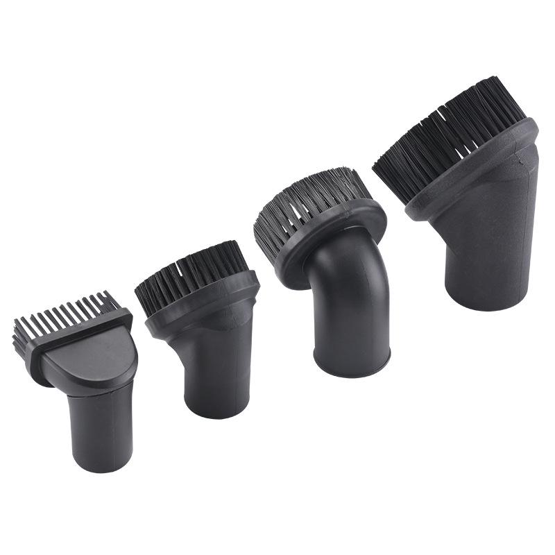 Universal Vacuum Cleaner Brush Head - Round Bristle Nozzle, 32-50mm Diameter