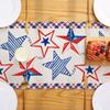 Onafhankelijkheidsdag Tafelvlag Linnen Bedrukt Tafeldecoratie Doek Woonkamer Tafel Theetafel Doek