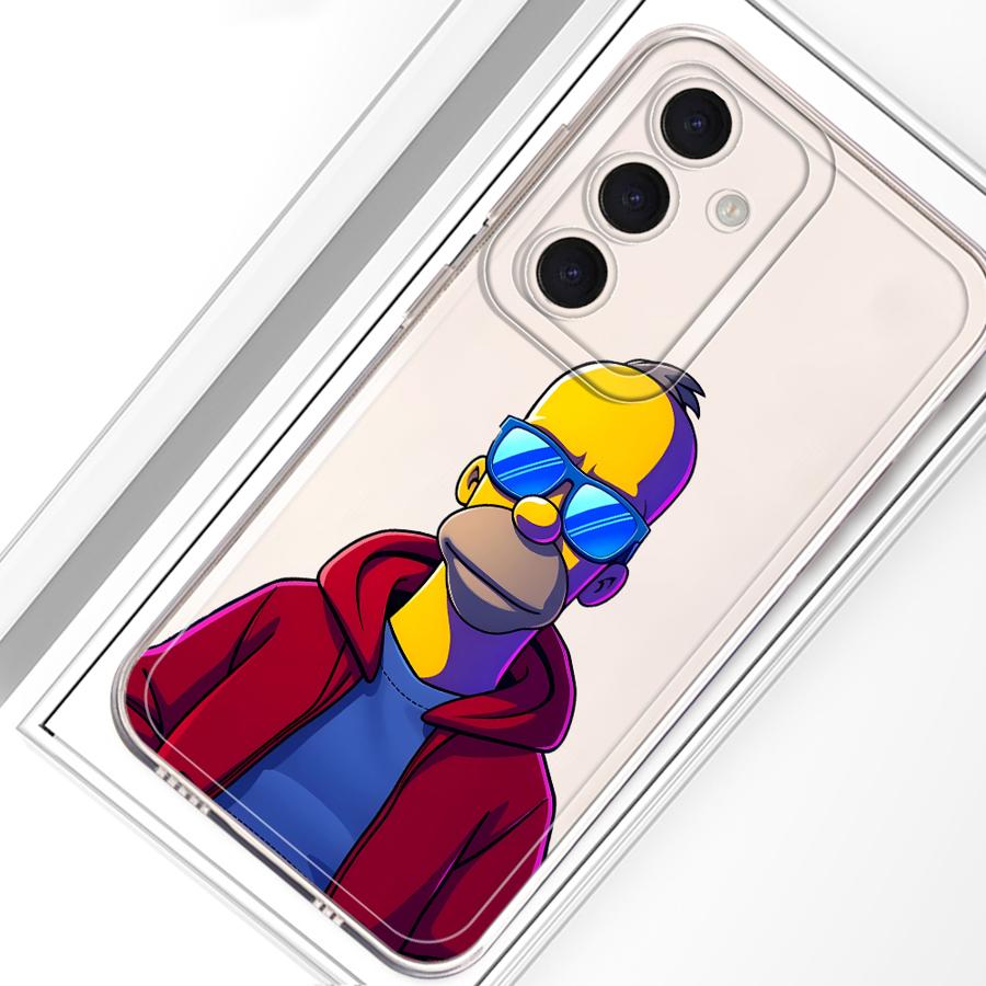 Cartoon The S-simpsons Phone Cover Case for Samsung Galaxy A25 A51 A33 A52 A26 A24 A52 A31 A14 A16 A54 A15 A55 A23 A34 A35 A36