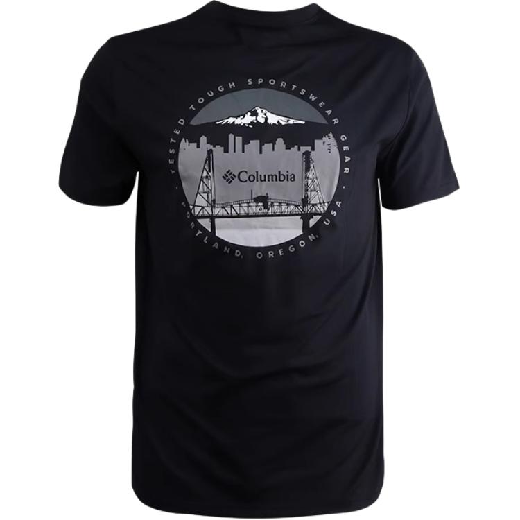 Columbia Sportswear SS25 T Shirt Men's Black AE0960-012