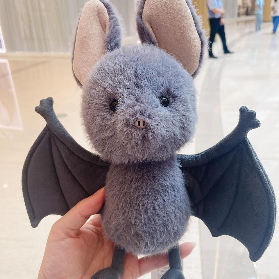Plush Bat Pig Car Pendant With Soft Pp Cotton For Car Decor And Gift