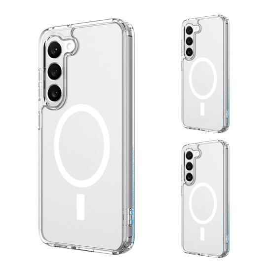 Kryt na mobilní telefon Odolný proti poškrábání S23 Zesílený rohový kryt Ochranný magnetický pro Samsung-Galaxy Ultra/S23/S23+