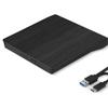 USB3.0 External CDDVD Burners Optical Drive for PC and Laptop with Double USB A & Type C Port