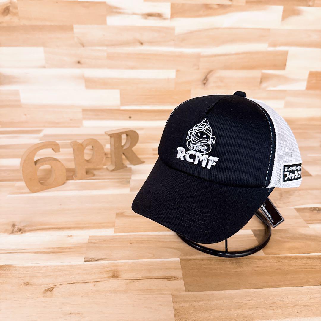 

[USED] Extremely Rare/Hide Up x Tamio Okuda Limited Collaboration RCMF Cap Black x White