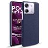 For Xiaomi Poco M7 Pro 5G Phone Case Cloth Texture Anti-Scratch Protective PC Back Cover
