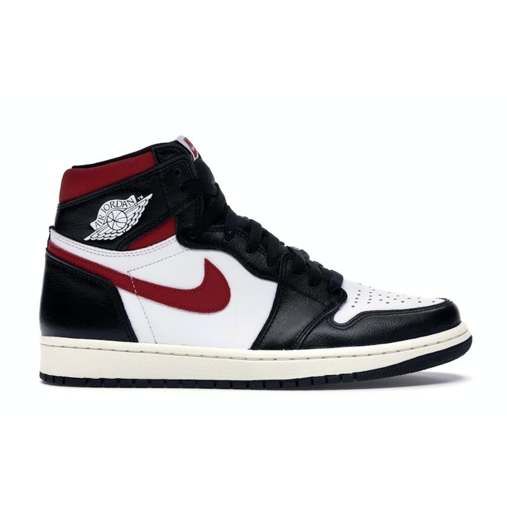 Air Jordan 1 Retro High OG Gym Red Unisex Sneakers Black White-Sail-Gym-Red 555088-061
