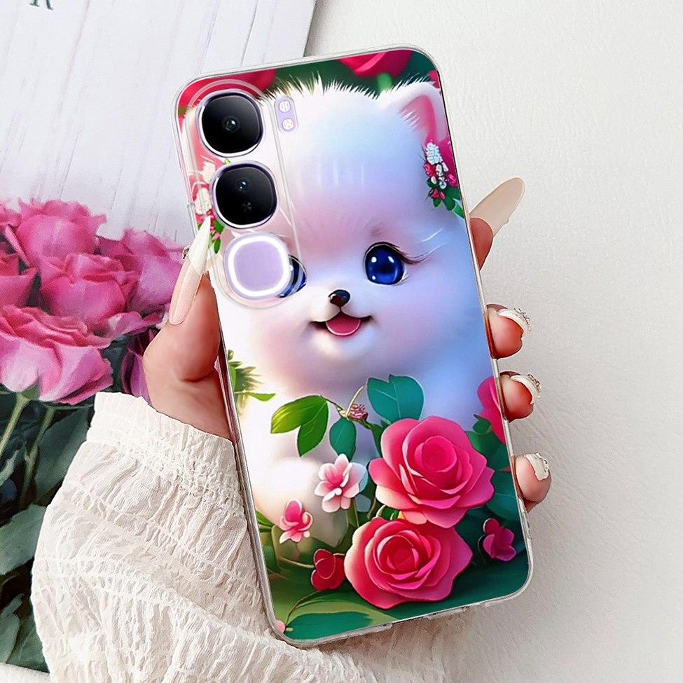 Clear For Vivo V40 Lite IDN Case 4G 5G Cute Cartoon Cool Luxury Funny Boys Girls Phone Case For vivo V40 Lite 5G IDN Back Cover