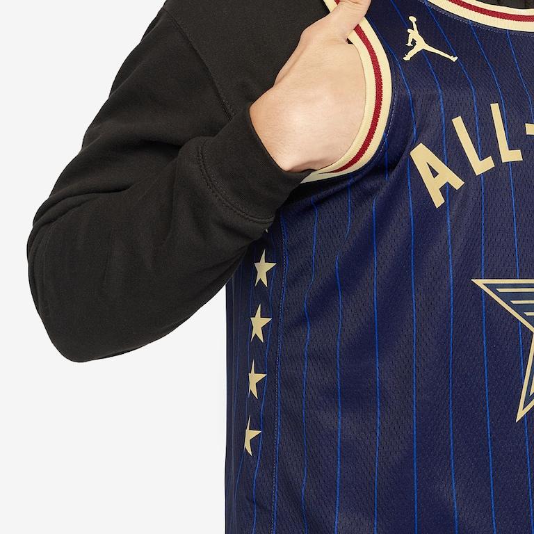 Jordan NBA Dri-Fit All-Star James Dres Modrý Pánský Streetwear FQ7739-422