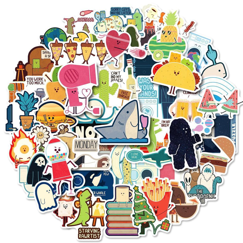 Fruit and Vegetable Stickers Children's Educational Stickers Fruit Stickers Fun Stickers Waterproof Stickers