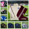 Tuta da Calcio Completa con Zip per Adulti e Bambini Giacca Pantaloni Abbigliamento Sportivo Tutto
