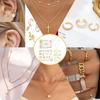 Christmas Calendar 24 Days Jewelry Advent Pendant Necklace For Women Girls Daughter Girlfriend Holiday Party Date Gathering