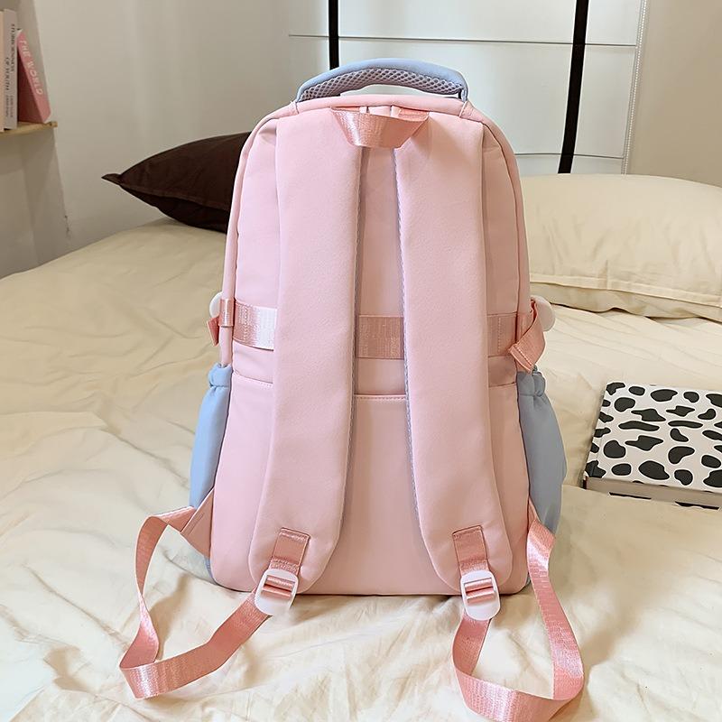 Schoolbag Little Star Female Dopamine Girl College Wind Backpack Large Capacity Student Casual Backpack
