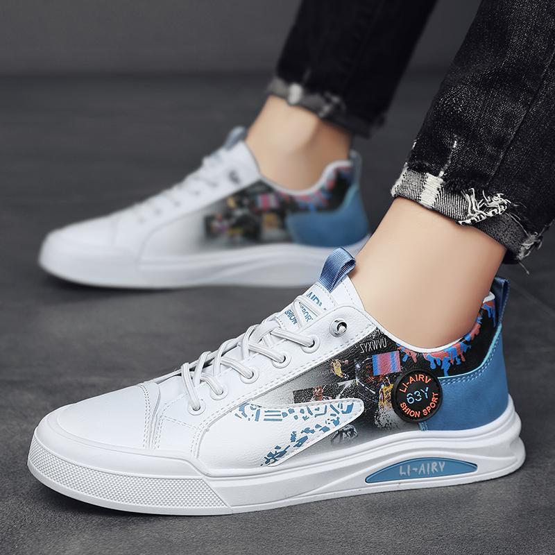 Fashion Men's Trend Casual Shoes Flats Shoes Sneakers Breathable Leisure Male Sneakers Non-slip Footwear Men Vulcanized Shoes