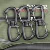 5pcs POM Backpacks Carabiner with 360 Degree Swivels Camping Double Hook New Backpacks Buckles