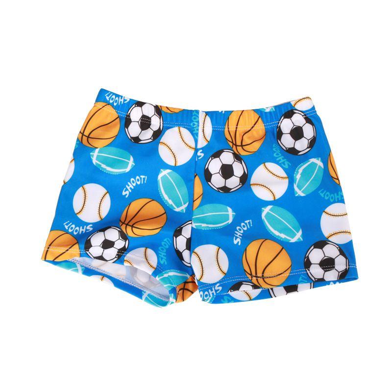 Premium Quality Children Kid Boys Cartoon Print Stretch Beach Shorts For Swimwear