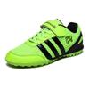 Kids' Soccer Shoes Breathable Mesh Upper Strap Non-slip Turf Sole Sports Shoes Sneakers