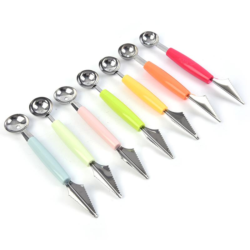Watermelon Melon Fruit Baller Carving Ice Cream Melon Scoop Carver Craft Ball