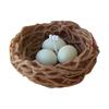 Epoxy Resin Bird Nest Ornament Mold Silicone Crafts Mold for Home Decoration