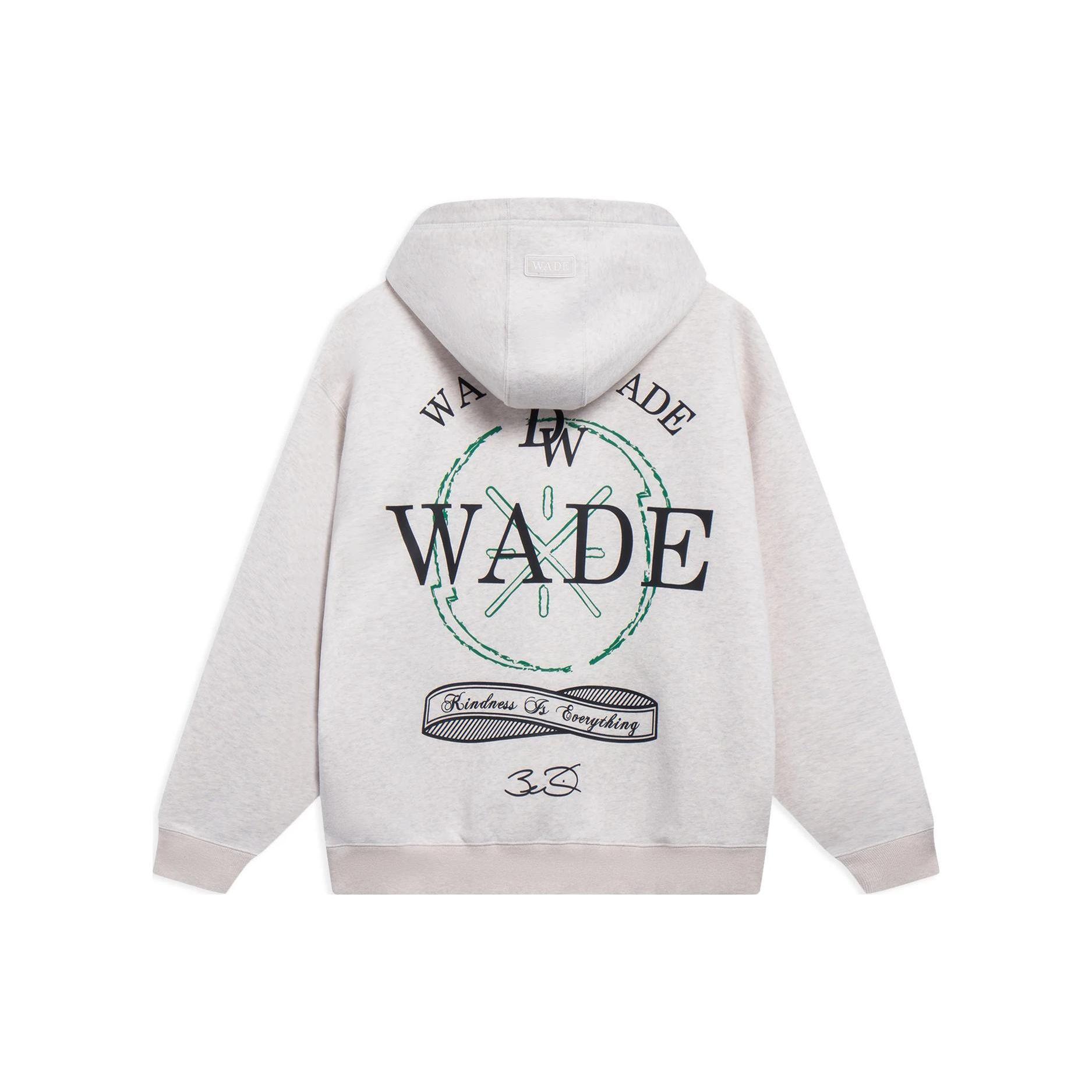 Li-Ning Пуловер с капюшоном и буквенным принтом — фото 2