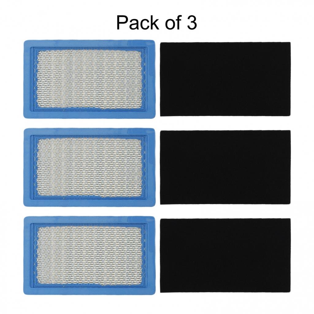 For Kawasaki Air Filter Replacement 3pcs Compatible With FH381V FH430V