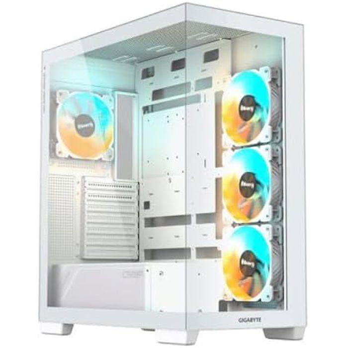 Boîtier PC ATX - GIGABYTE - C500 - Verre trempé - RGB Fusion - Circulation optimisée